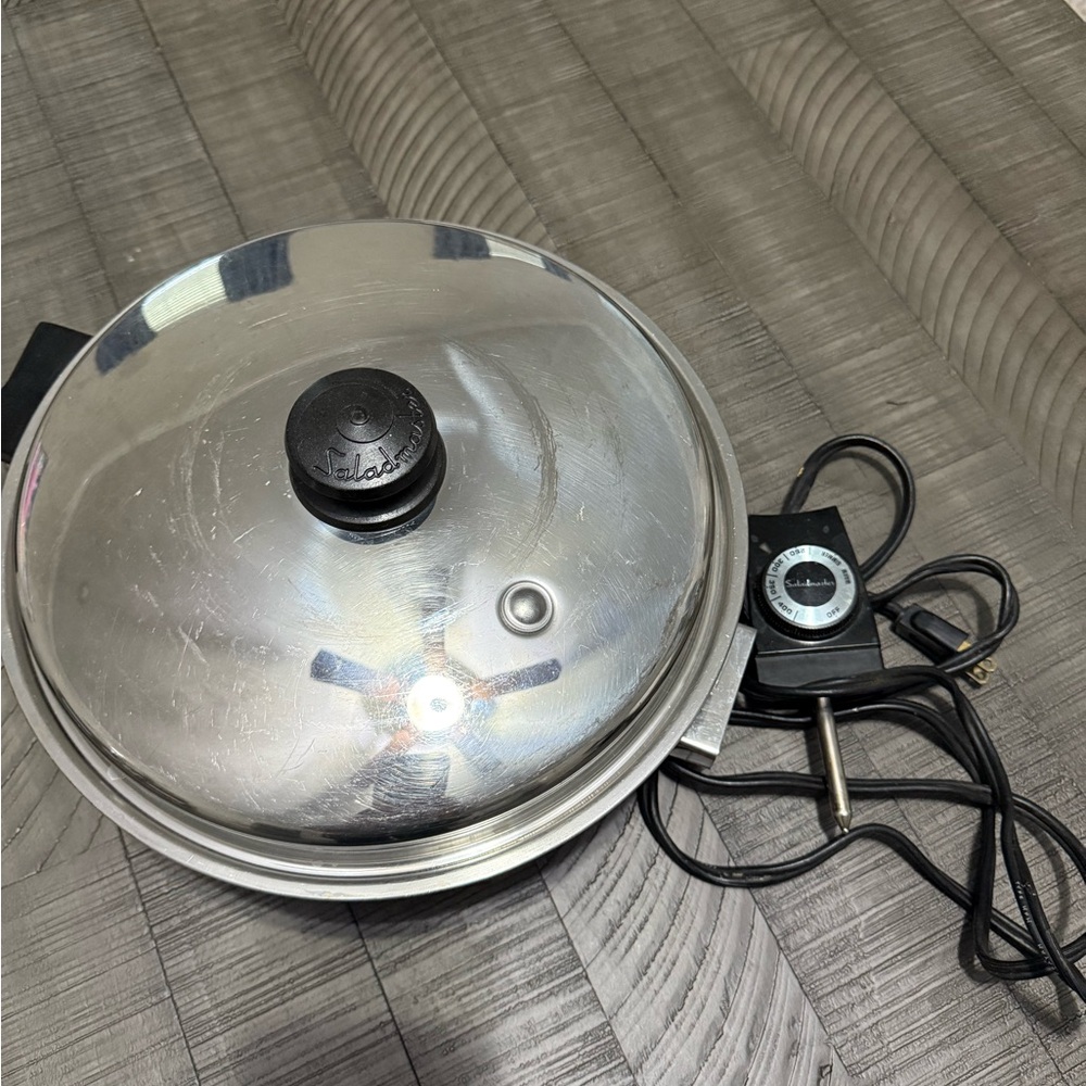 Saladmaster Electric Skillet with Lid